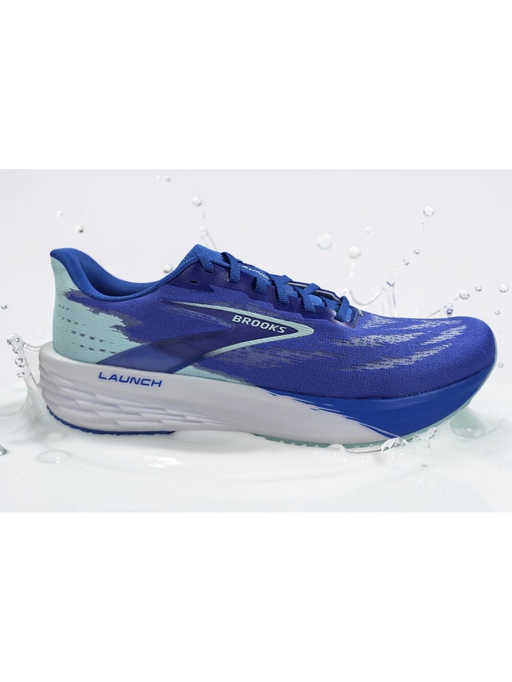 Brooks Launch 11 Men's 11 D Cobalt Limpet Shell Running Shoes 110450 NWOT - Picture 6 of 15